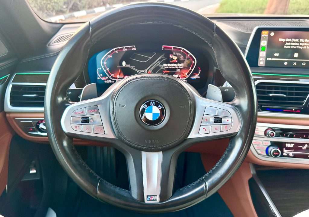 BMW 730i 3.0L TURBO-CHARGED 2021 GCC IMMACULATE CONDITIONS